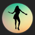 The creator logo for VirtualPassionVR. It uses a female silhouette design and works as the identifying icon for this creator’s projects.