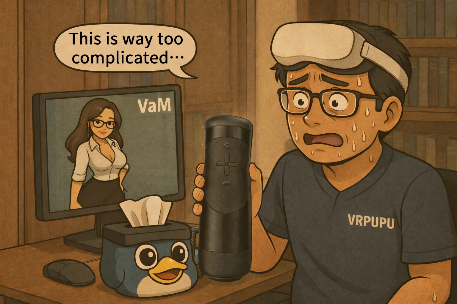 How to Connect The Handy to Virt-A-Mate