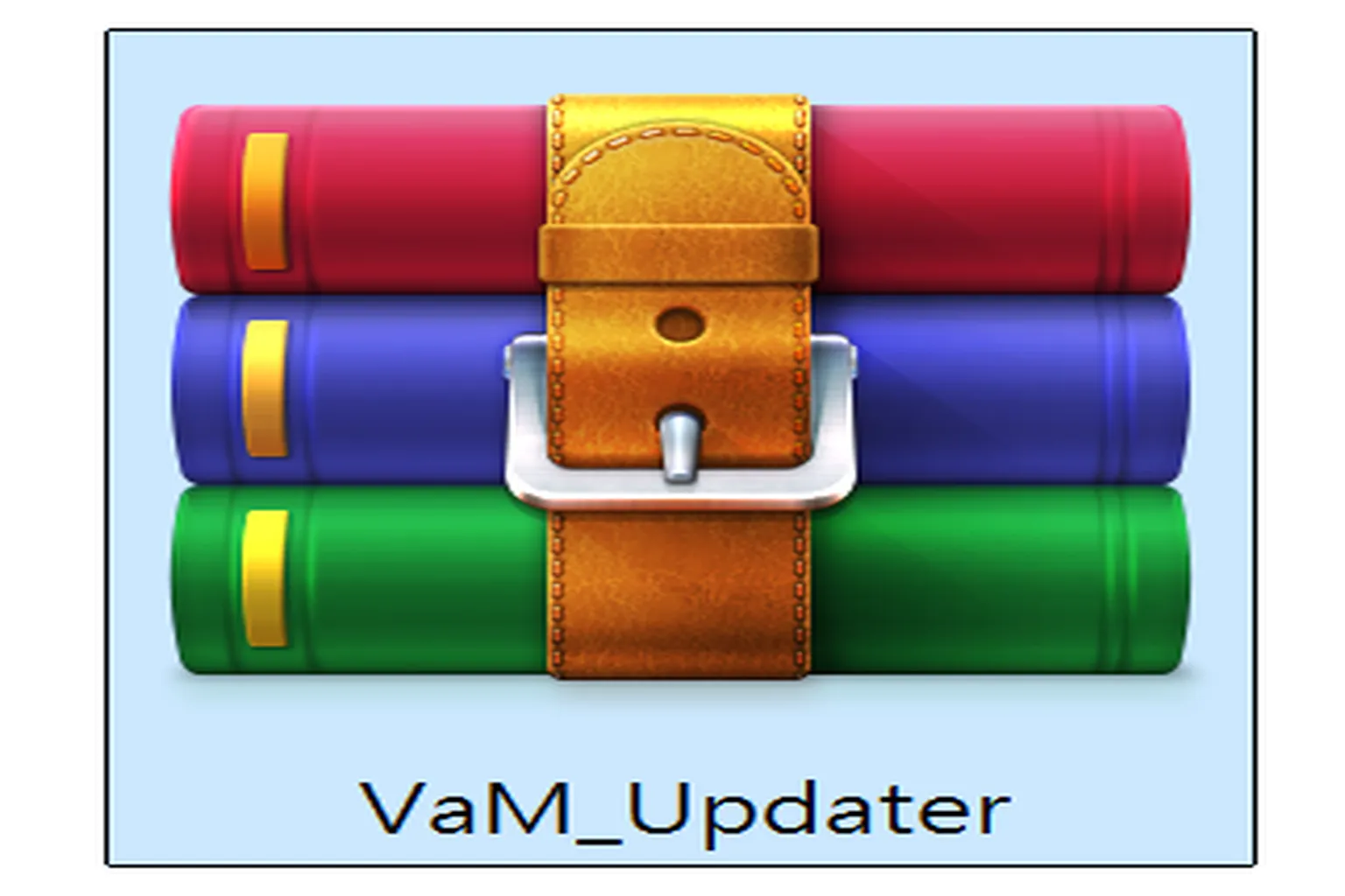 完成下載的 VAM 安裝壓縮檔,建議移至新資料夾後解壓縮